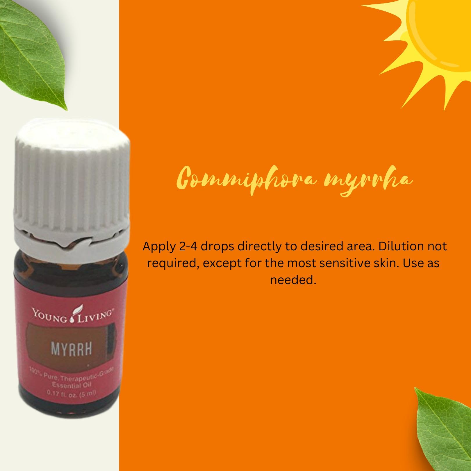 Amazon.com: Young Living Myrrh Essential Oil | 15 ml | Warm